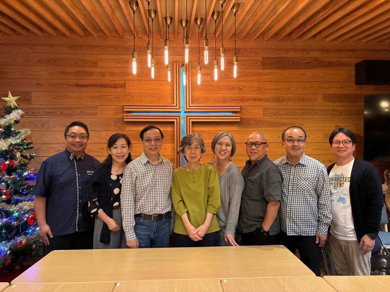 楊德仁牧師夫婦拜訪 沖繩浸聯會